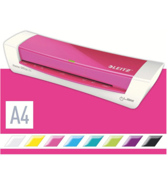 Plastifieuse iLAM Home Office A4, jusqu'à A4, rose