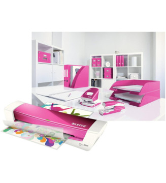 Plastifieuse iLAM Home Office A4, jusqu'à A4, rose