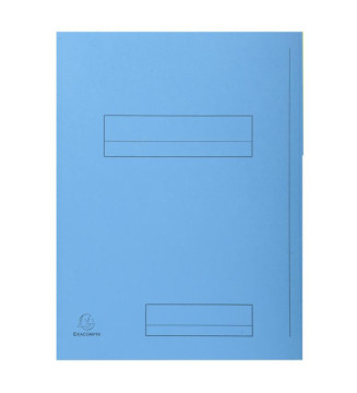 Paquet de 50 chemises imprimées 2 rabats SUPER 210 - 24x32cm Couleurs assorties
