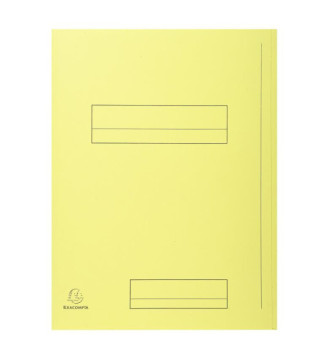 Paquet de 50 chemises imprimées 2 rabats SUPER 210 - 24x32cm Couleurs assorties