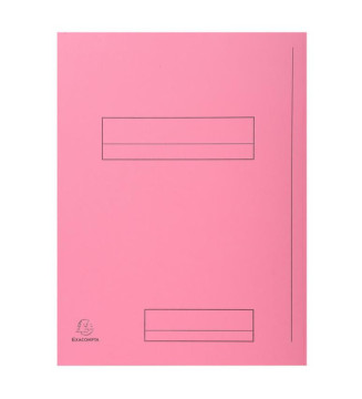 Paquet de 50 chemises imprimées 2 rabats SUPER 210 - 24x32cm Couleurs assorties
