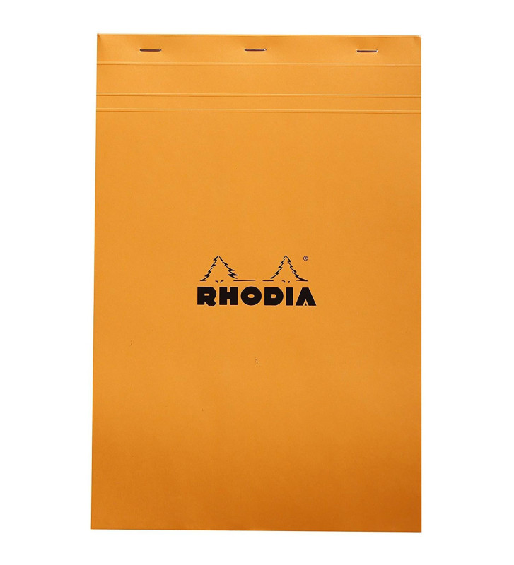 Bloc ORANGE N°19 21x31,8cm 80F agrafées 80g Q.5x5