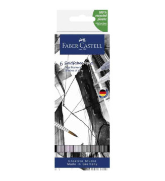 Marqueur aquarelle GOLDFABER, étui Tons gris