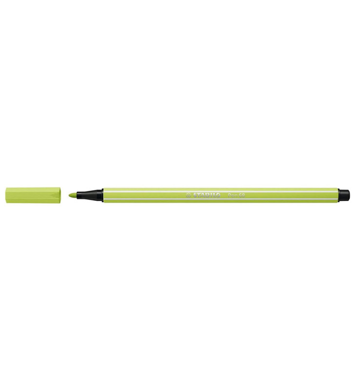 Stylo feutre Pen 68, citron vert
