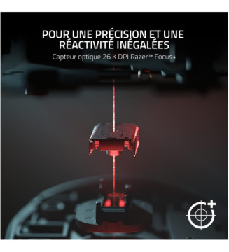 Basilisk V3 - Souris Gaming Filaire (10+1 Boutons programmables, Molette HyperScroll Tilt