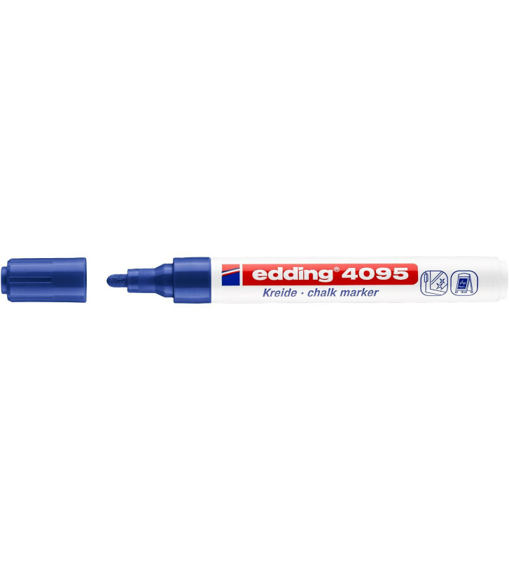 Marqueur craie liquide 4095 bleu 2-3 mm