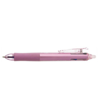 Stylo Roller FRIXION 4 COLORS Pointe Fine Corps Rose