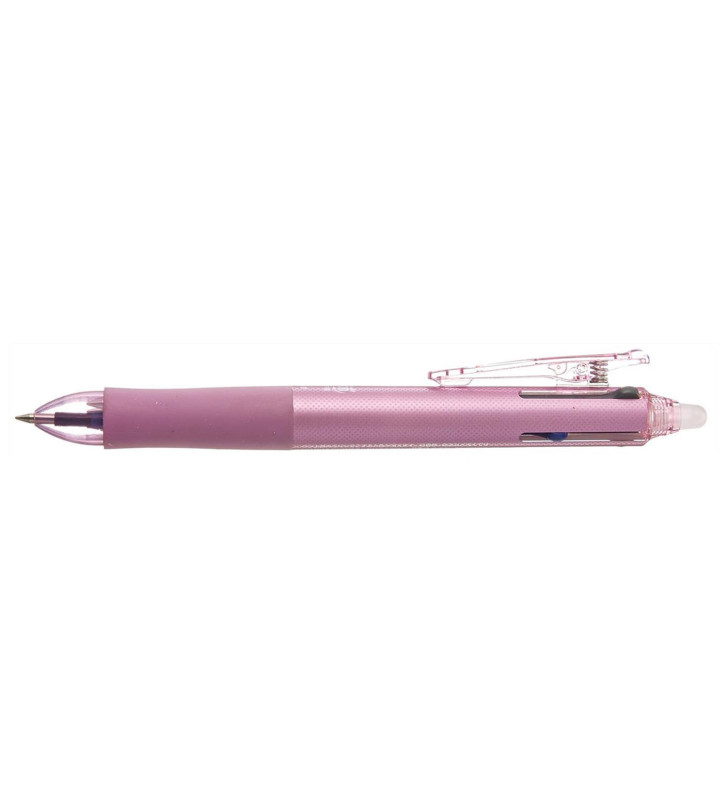 Stylo Roller FRIXION 4 COLORS Pointe Fine Corps Rose