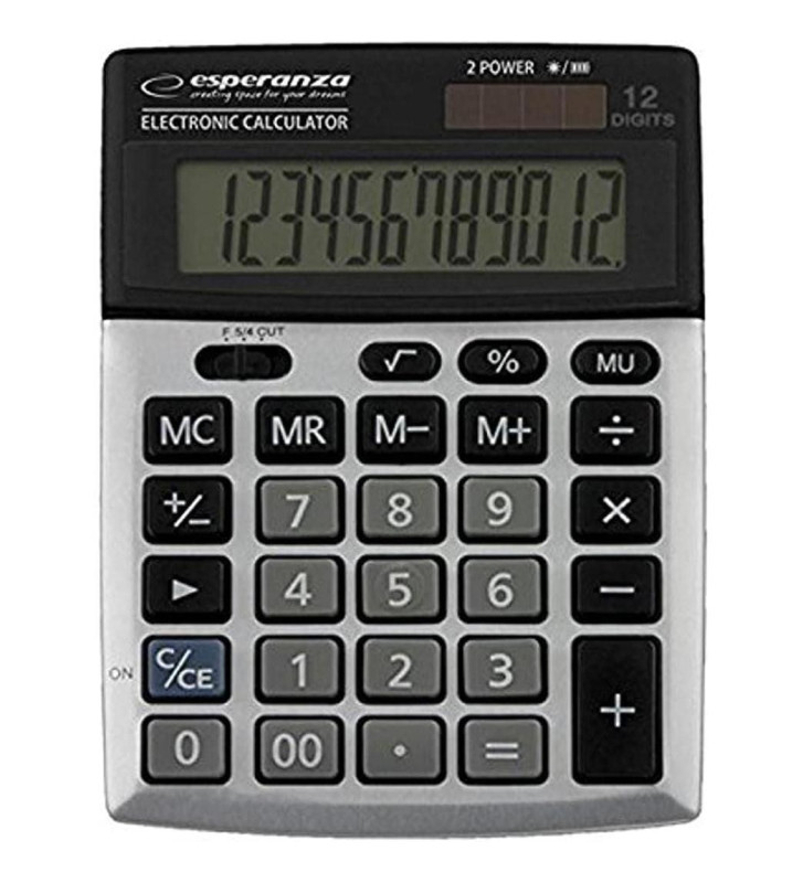 Calculatrice de Bureau NEWTON Grand Ecran 12 chiffres