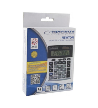 Calculatrice de Bureau NEWTON Grand Ecran 12 chiffres