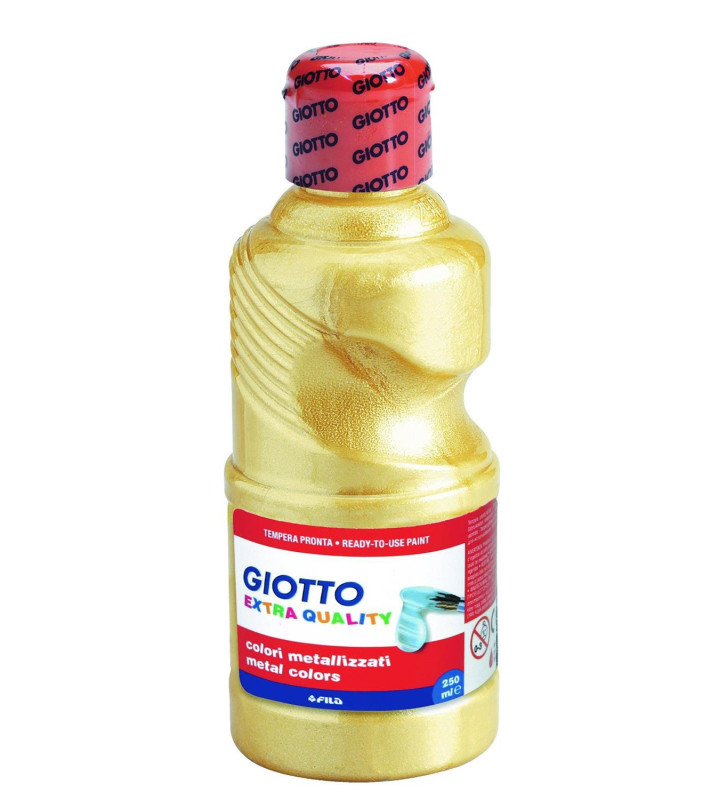 Flacon de 250 ml Gouache métallisée Or