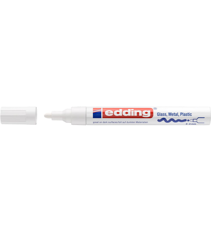 Marqueur Peinture brillante 750 blanc 2-4 mm