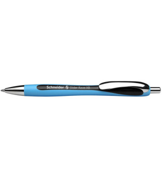Stylo à bille Slider Rave noir Pointe Extra Large Noir