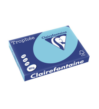 Ramette 500 Feuilles Papier 80g A3 420x297 mm Certifié FSC  Bleu alizé