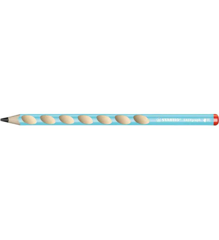 Crayon graphite EASYgraph B droitier bleu clair