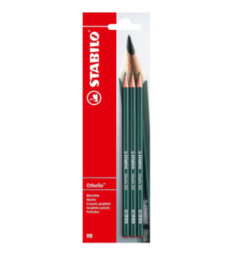 Pack de 3 Crayons papier Graphite Othello Héxagonal HB