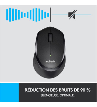 M330 Souris sans Fil Silencieuse USB 1000dpi