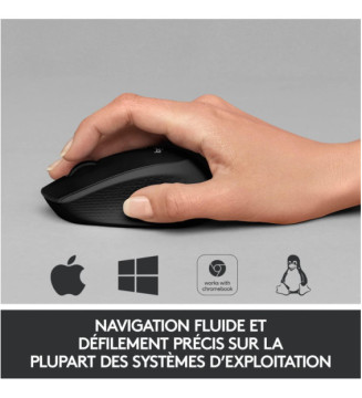 M330 Souris sans Fil Silencieuse USB 1000dpi