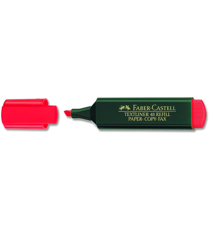 Surligneur TEXTLINER 48 Refill, rouge fluo