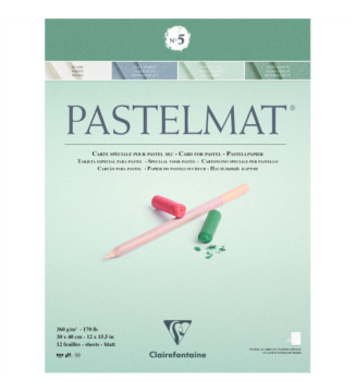 Bloc Pastelmat n°5 12 feuilles 30x40cm