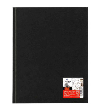 Carnet de dessin ARTBOOK ONE, 279 x 356 mm, 98 feuilles noir