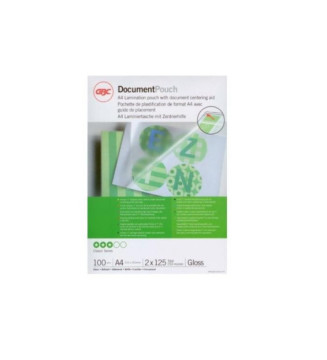 Lot de 50 Pochettes de plastification format A4 brillant 2x250 microns