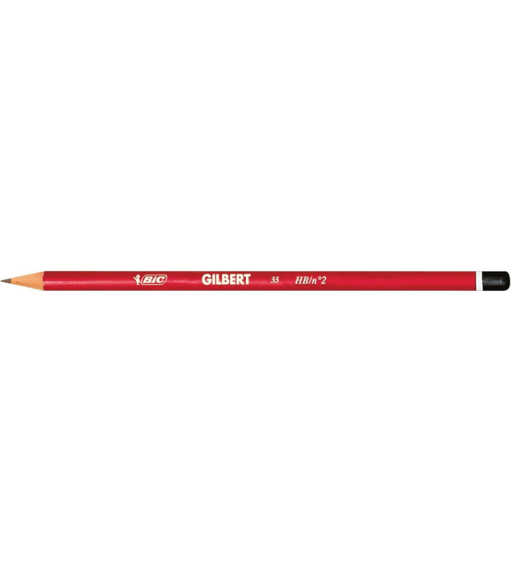 Crayon papier graphite ROND GILBERT Mine HB