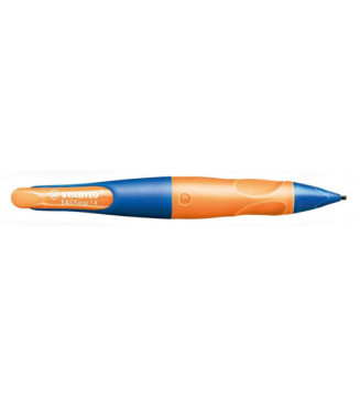 Porte-mines Ergonomique EASYergo 1,4 mm 1.4 Gaucher bleu / orange+3 mines HB