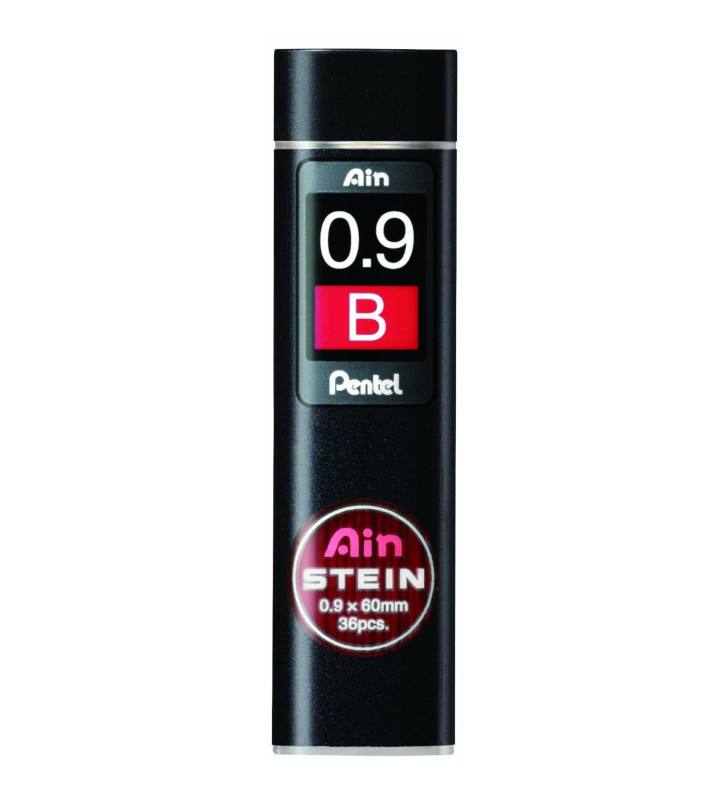 Etui de 36 mines 0,9 mm AIN STEIN C279 dureté B