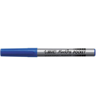 Marqueur Permanent MARKING POCKET 1445 Pointe Ogive Moyenne Bleu