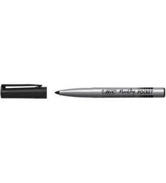 Marqueur Permanent MARKING POCKET 1445 pointe Ogive Moyenne Noir
