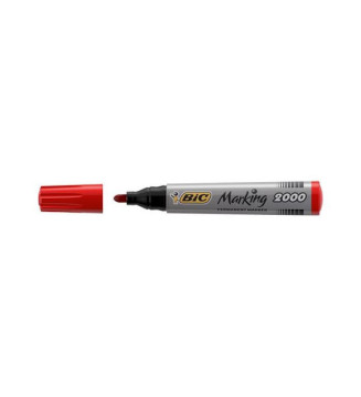 Marqueur Permanent MARKING 2000 pointe Ogive Large Rouge