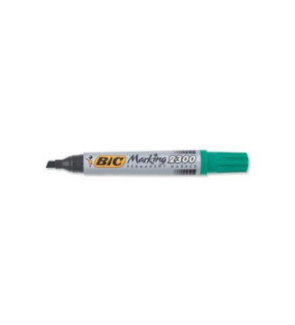 Marqueur Permanent MARKING 2300 pointe Biseau Large Vert