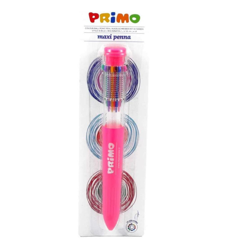 Stylo à Bille Géant avec 
10 couleurs