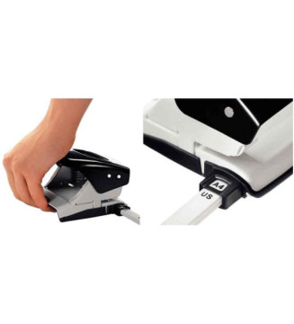 Perforateur 2 trous NEXXT WOW 5008 30 feuilles Bleu
