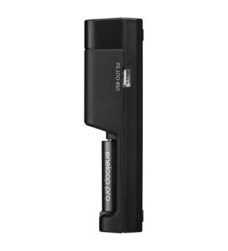 Eneloop Pro Chargeur LCD BQ-CC65 ERP Sortie USB Ni-MH AA/AAA sans Piles