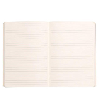 RHODIARAMA carnet souple JONQUILLE A5 ligné 160p papier 90g fermeture élastique