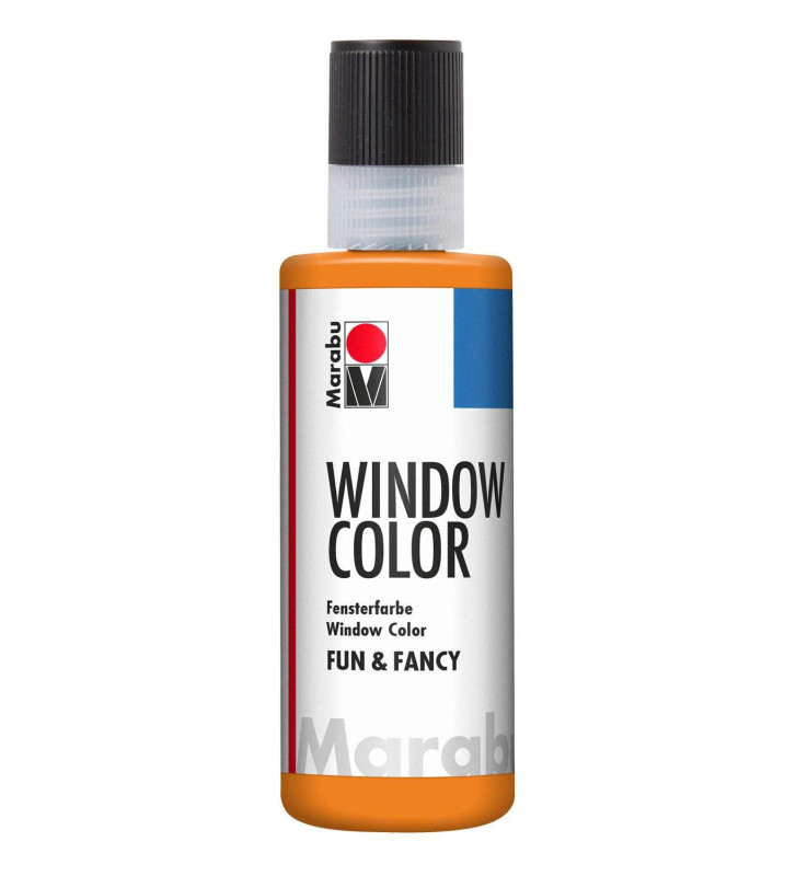 Window Color fun & fancy, 80 ml, jaune, peinture