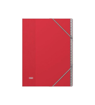 Trieur COLOR LIFE 24 compartiments Alphabétique carte pelliculée 7/10e Coloris Aléatoire