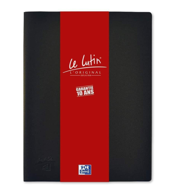 Protège-documents Le Lutin Original PVC 30 Pochettes 60 Vues Noir