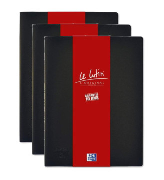 Protège-documents Le Lutin Original PVC 30 Pochettes 60 Vues Noir