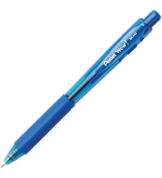 Stylo à bille rétractable WOW BK440 Bleu