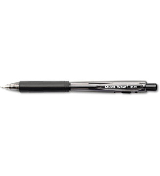 Stylo à bille rétractable WOW BK440, noir