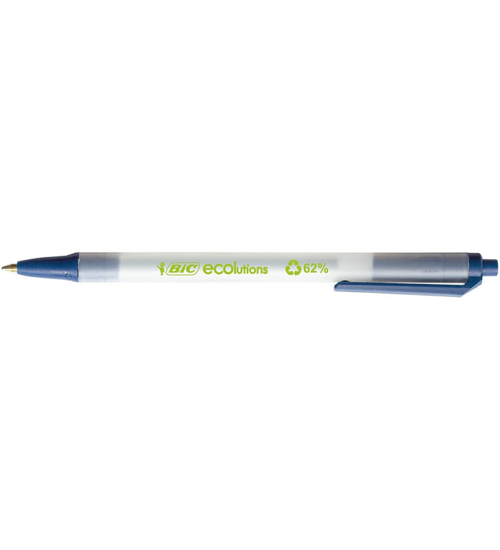 Stylo à bille rétractable ECOlutions Clic Stic bleu