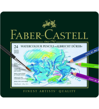 boite de 24 Crayons de couleur aquarellable ALBRECHT DÜRER