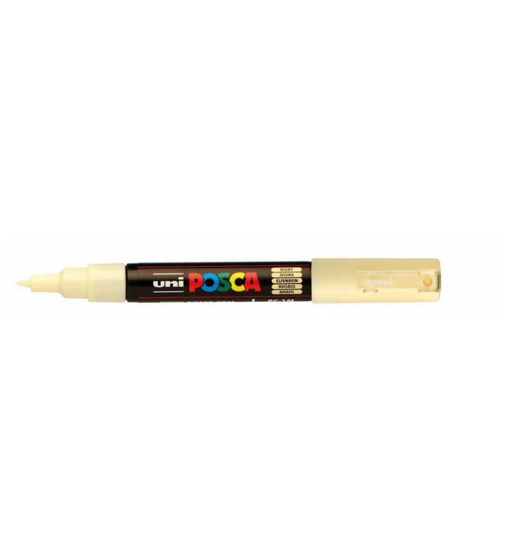 Marqueur pointe conique extra-fine pc1mc 0,7 - 1mm ivoire