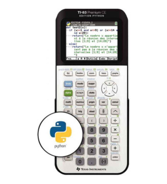 Calculatrice TI-83 Premium CE Edition Python