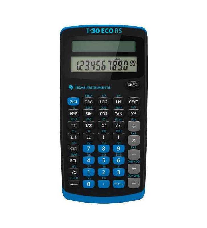 Calculatrice scolaire Texas Instruments TI-30 eco RS