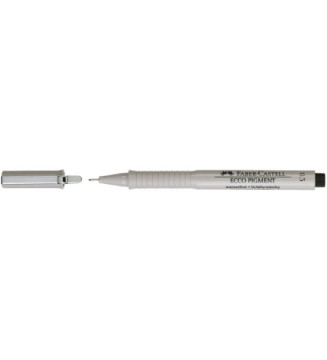 feutre calibré ECCO PIGMENT 0,3 mm, noir