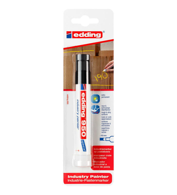 Marqueur spécial industrie 950 blister de 1 noir 10 mm